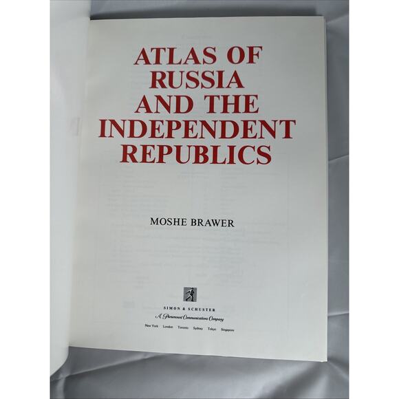 Atlas of Russia and the Independent Republics - Hardcover - Very Good - Picture 8 of 9